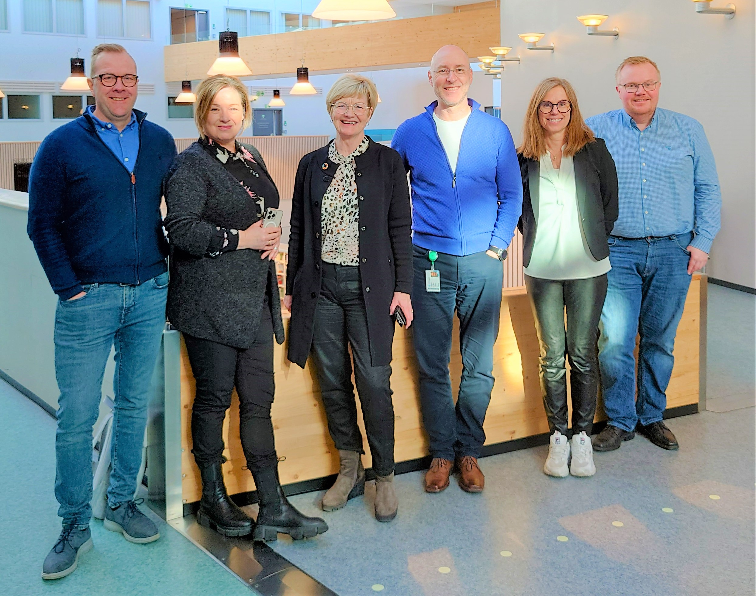 Representanter fra Høgskolesenteret i Kongsvinger, Tynset studie og høgskolesenter og Høgskolen i Innlandet