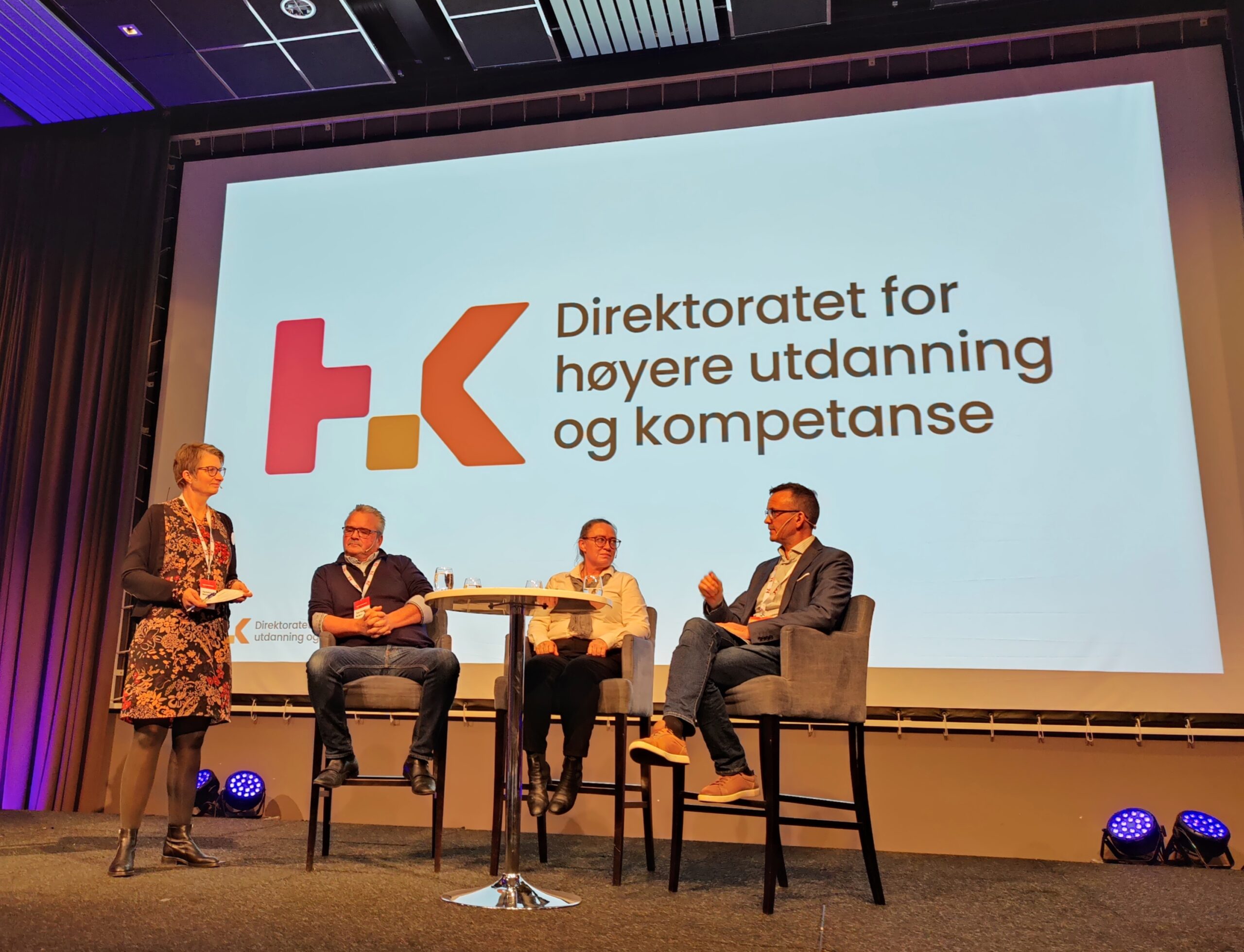 Paneldebatt fra Fagskolekonferansen